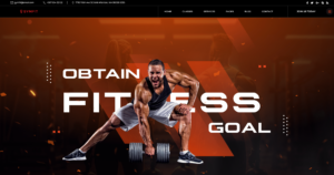 GymFit Website