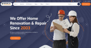 Repairs365 - Handyman WordPress Website