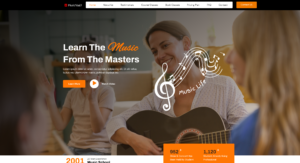 MusicVault - Music WordPress Website